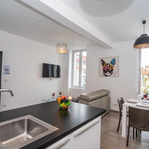 Appartement Cannes : 3 pièces, 6 personnes, design, proche Croisette