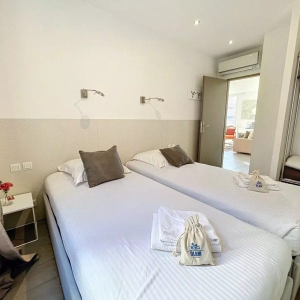 Appartement Cannes Gambetta : 3 pièces contemporain, proche commerces