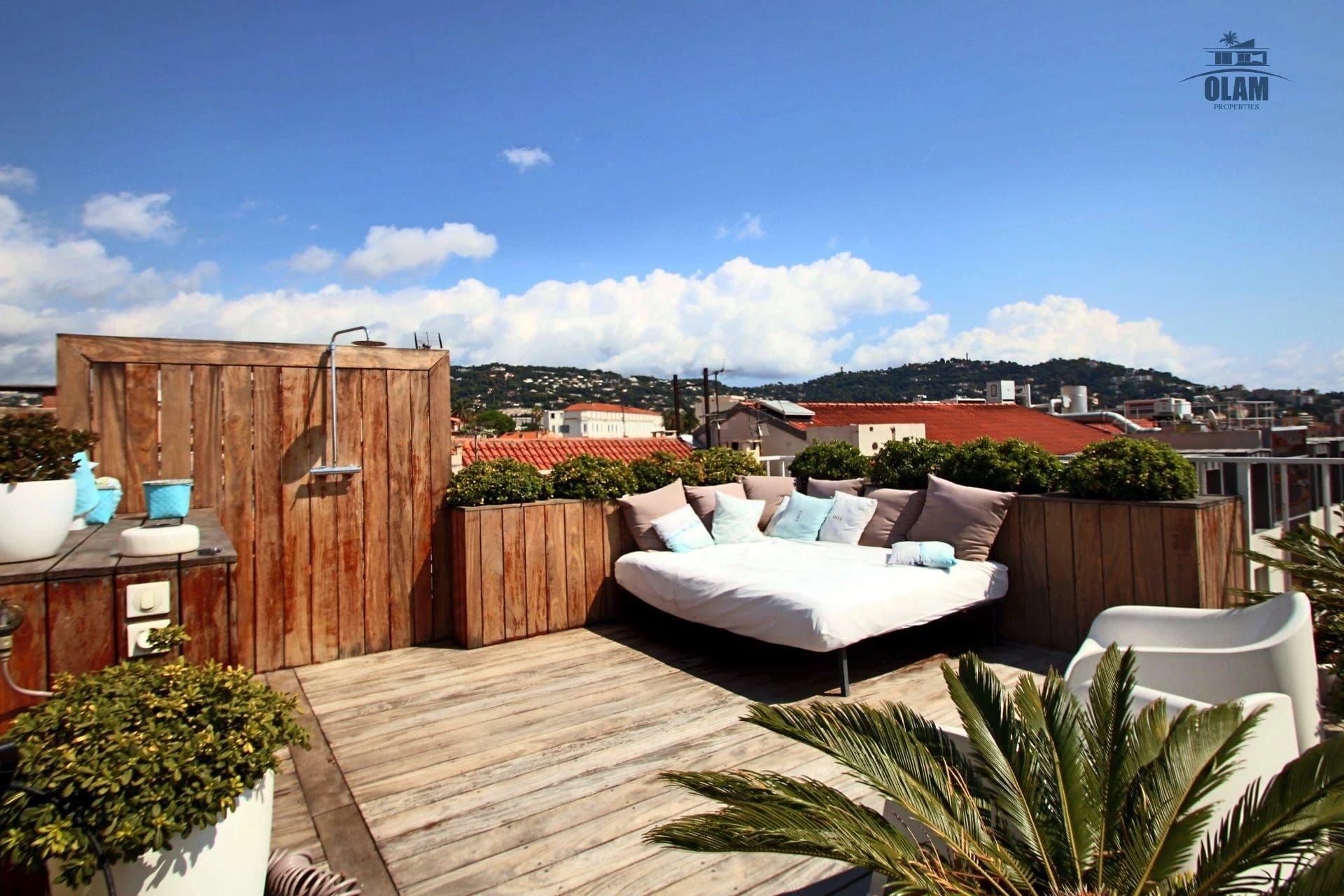 Apartment Cannes: magnificent 4-bedrooms, original, rooftop solarium