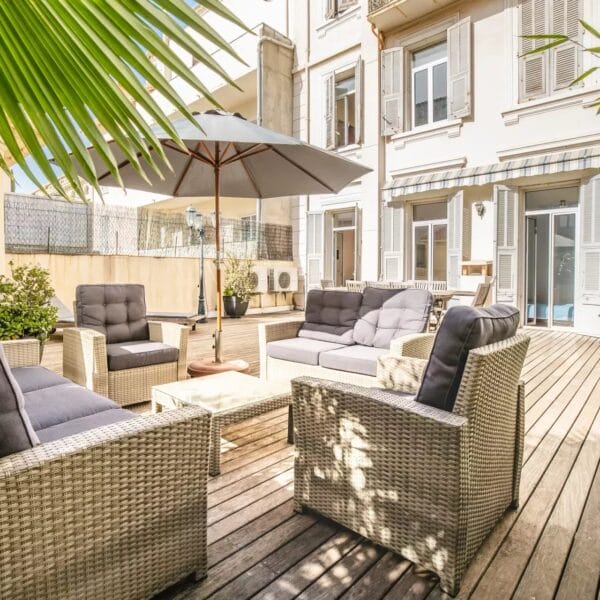 Appartement Cannes Banane : 4 pièces, terrasse époustouflante, cœur de ville