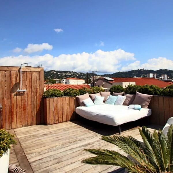 Apartment Cannes: magnificent 4-bedrooms, original, rooftop solarium