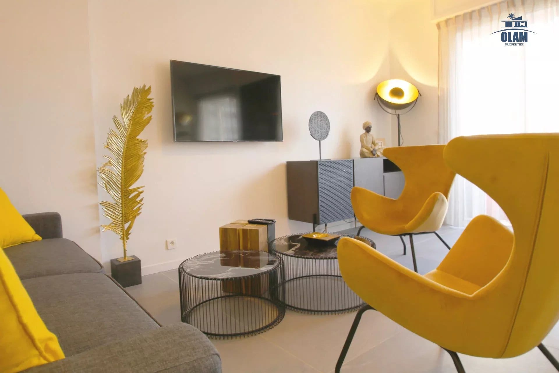 Appartement Cannes : 3 pièces avec balcon, proche plages et Croisette