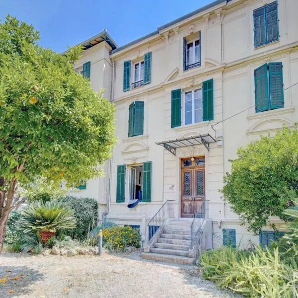 Appartement Cannes Montfleury : superbe 3 pièces bourgeois, proche rue d’Antibes