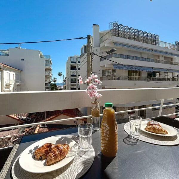 Cannes: Palm Beach area – 1 bedroom – Sea view