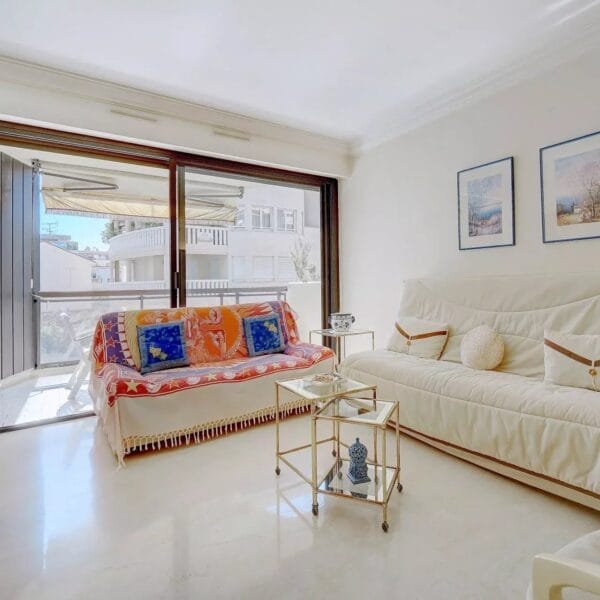 Apartment Cannes: spacious 1-bedroom apartment ideally located, sea view