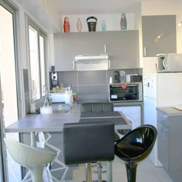 Apartment Cannes Banane : 1-bedroom, 34m², near beaches