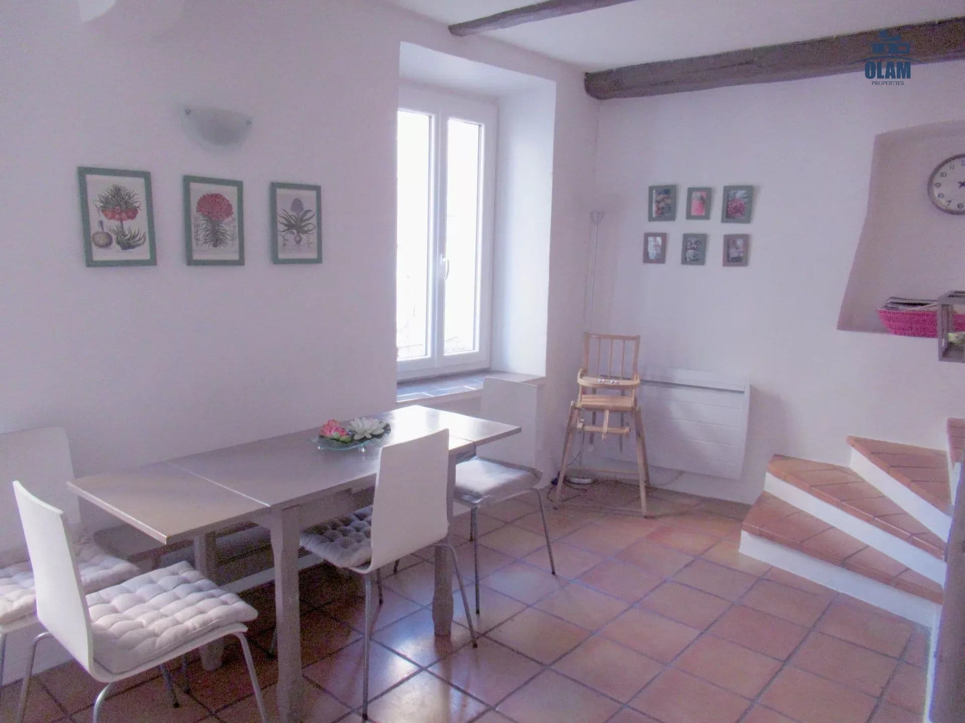 Maison de ville Cannes Suquet : 4 personnes, balcon avec vue sur la ville