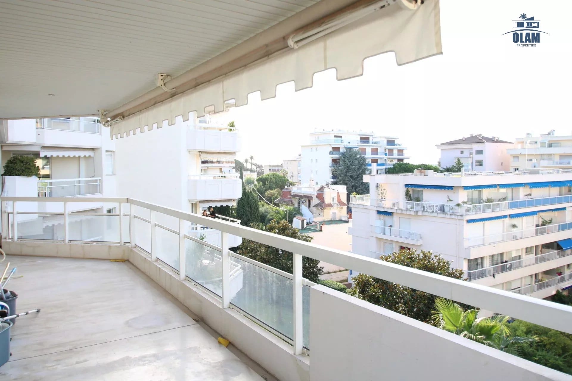 Appartement Cannes : 4 pièces, résidence grand standing, vastes terrasses