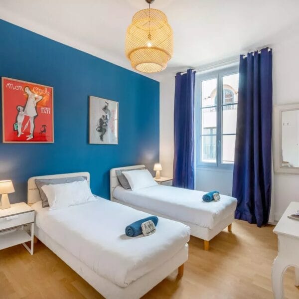 Appartement central – Croisette 1mn – 3 chambres