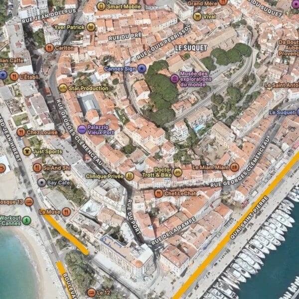 Cannes: beautiful, bright, quiet apartment with loggia and sea view