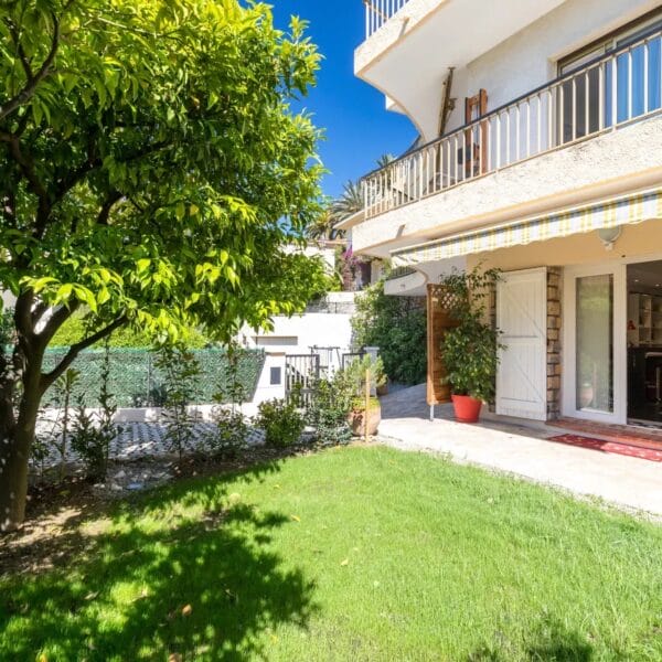 Apartment Cannes: superb 1-bedroom garden apartment, near the Beaches du Midi