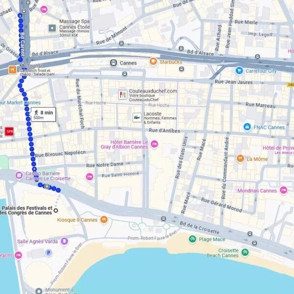 Cannes : Charming 1 bedroom apartment center