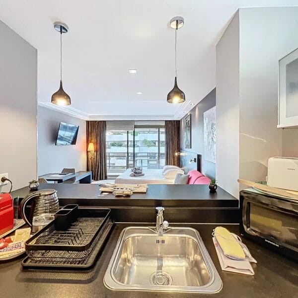 Cannes : studio de prestige avec terrasse au calme et en centre ville