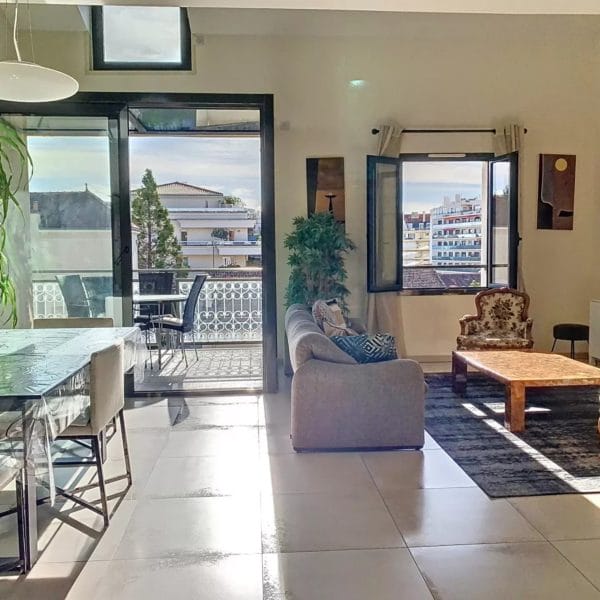 Apartment Cannes Centre: luxurious 3-bedrooms, luxury residence, ideal quiet location