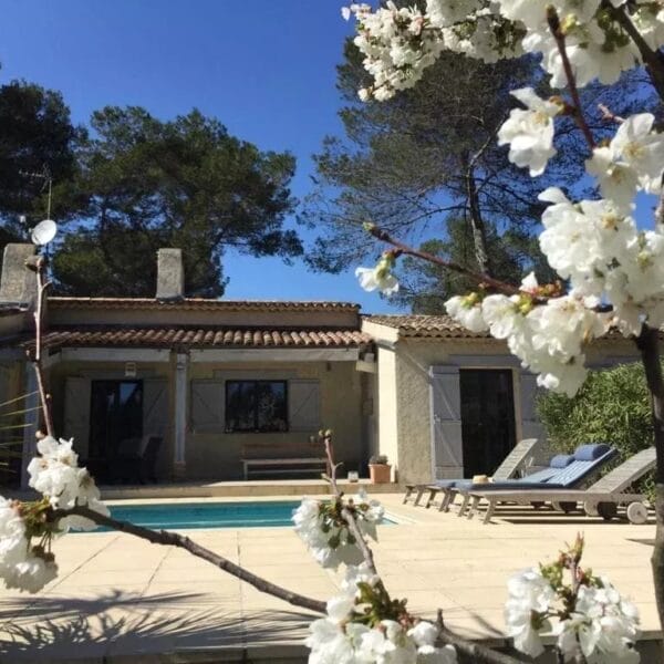 Mougins: Charming villa with swimming pool in the pine forest