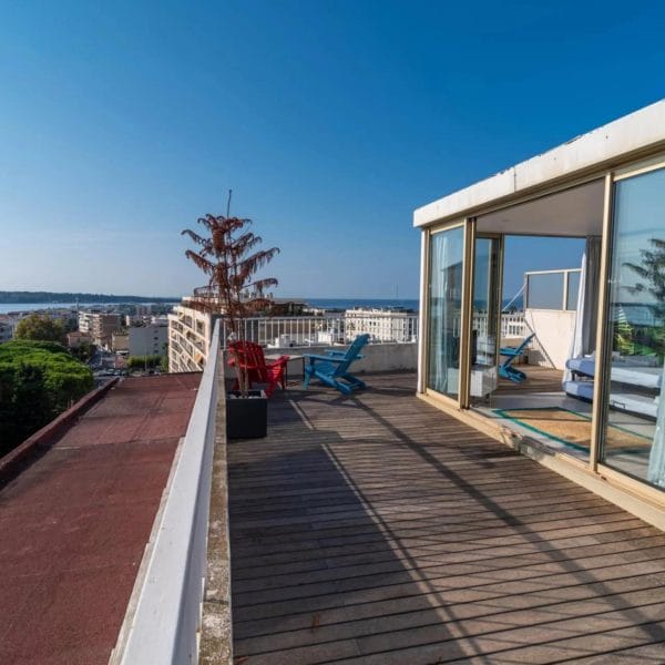 Appartement Cannes Basse Californie : 3 chambres, splendide rooftop