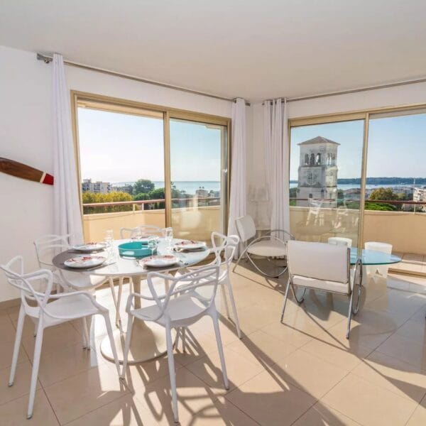 Appartement Cannes Basse Californie : 3 chambres, splendide rooftop