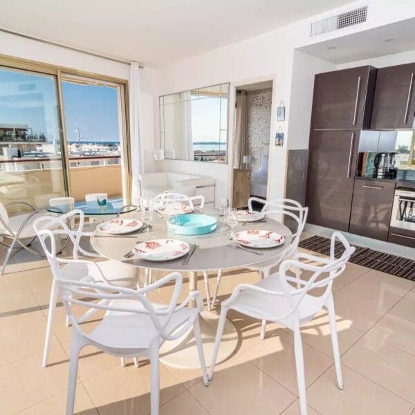 Appartement Cannes Basse Californie : 3 chambres, splendide rooftop