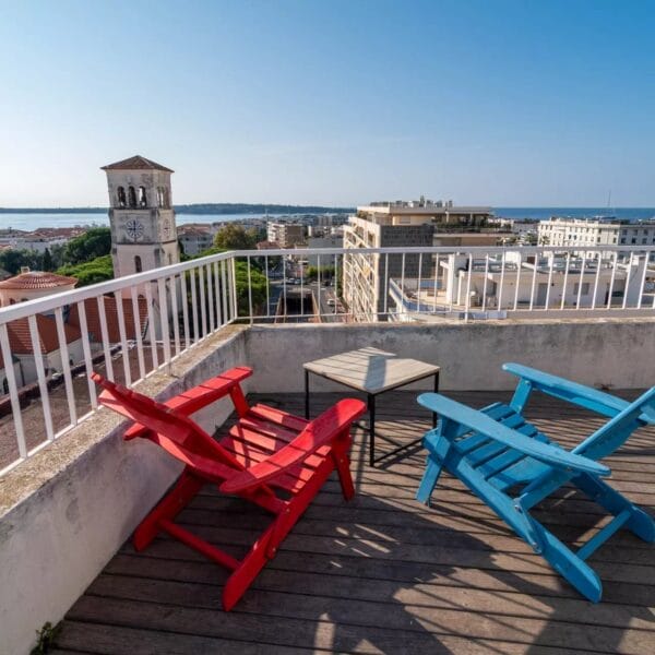 Appartement Cannes Basse Californie : 3 chambres, splendide rooftop