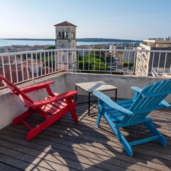 Appartement Cannes Basse Californie : 3 chambres, splendide rooftop