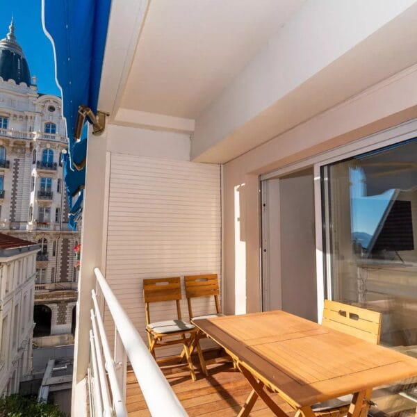 Appartement Cannes Croisette : 3 pièces rénové, proche Palais des Festivals