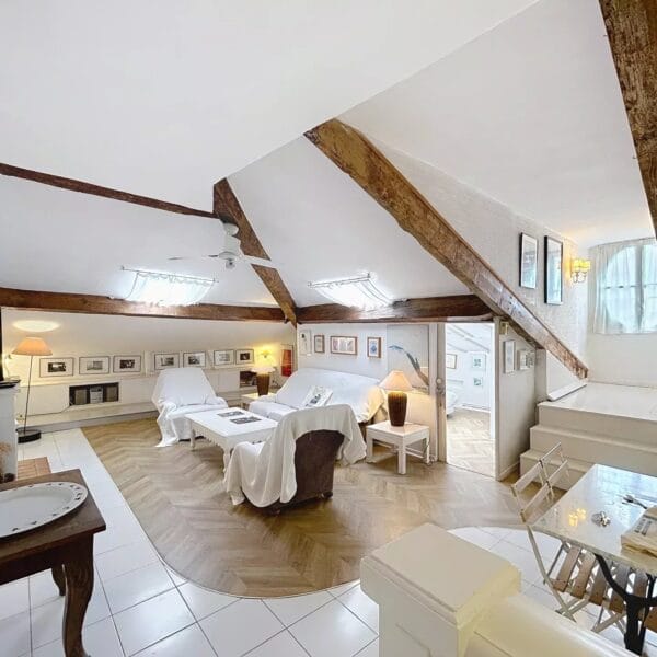 Cannes: 3 bedroom one of a kind loft with parking