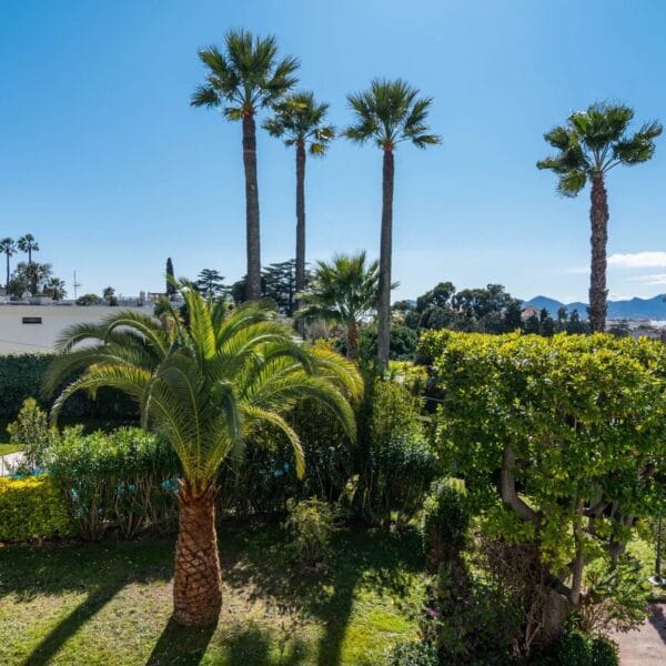 Appartement Cannes Montfleury : superbe 4 pièces, vue mer, résidence, piscine