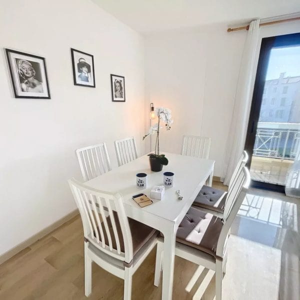 Appartement Cannes Centre : 2 pièces, balcon, parking résidentiel