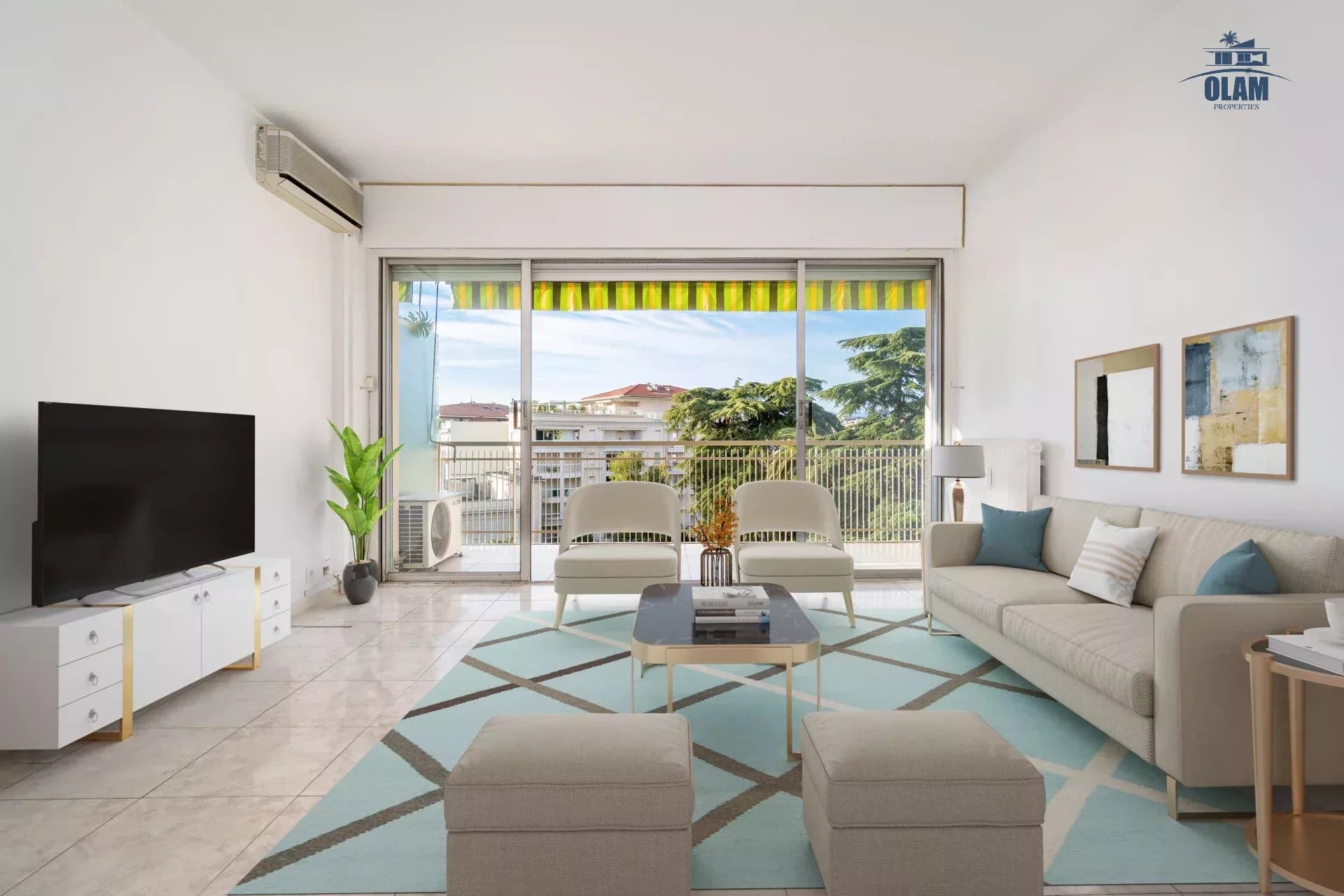 Apartment Cannes Basse Californie: 1-bedroom, luxury residence, quiet location