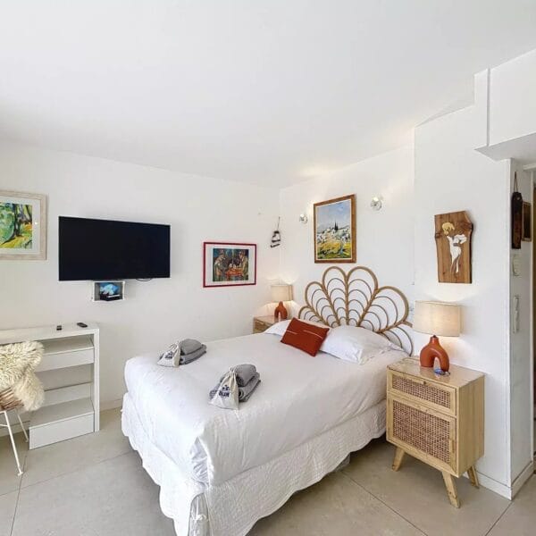 Cannes: near Vieuxld port : Studio with sea view