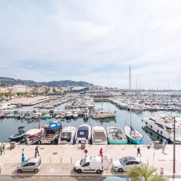 Apartment Cannes Suquet: splendid 2-bedrooms apartment, high floor, panoramic sea view