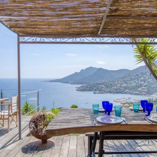Théoule : Villa 3 chambres avec piscine et vue mer