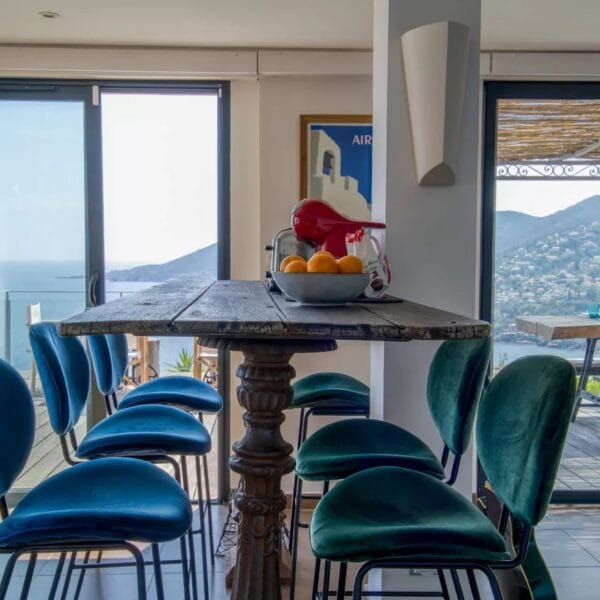 Théoule : Villa 3 chambres avec piscine et vue mer