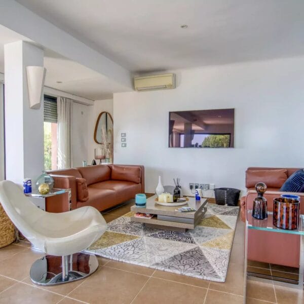 Théoule : Villa 3 chambres avec piscine et vue mer