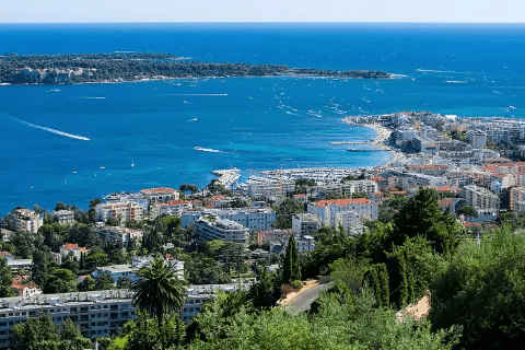 Quartiers de Cannes immobilier : Palm Beach Mouré Rouge