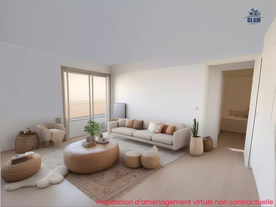 Apartment Cannes Banane: bright 1-bedroom flat, residence with janitor, unobstructed view of the hills