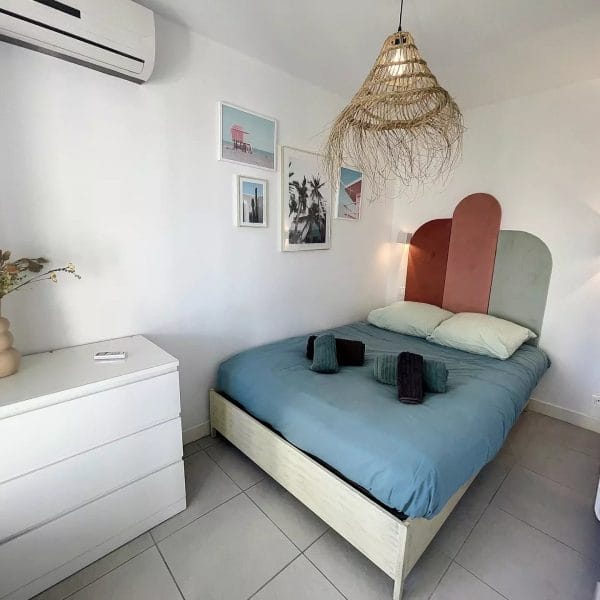 Apartment Cannes bas de Croix des Gardes: 2 rooms charming, 31m2, sea view, near beach
