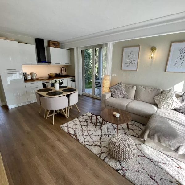 Apartment Cannes Oxford : 2 bedrooms garden level, high-end renovation 2023