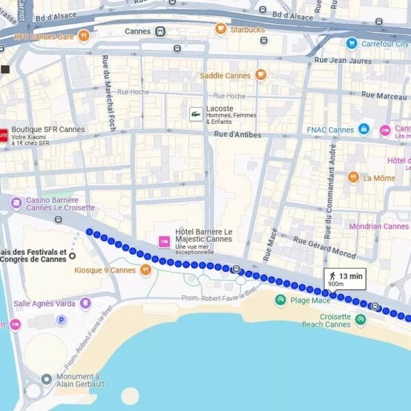 Cannes : charmant studio dans une résidence sécurisée à 3 mn des plages