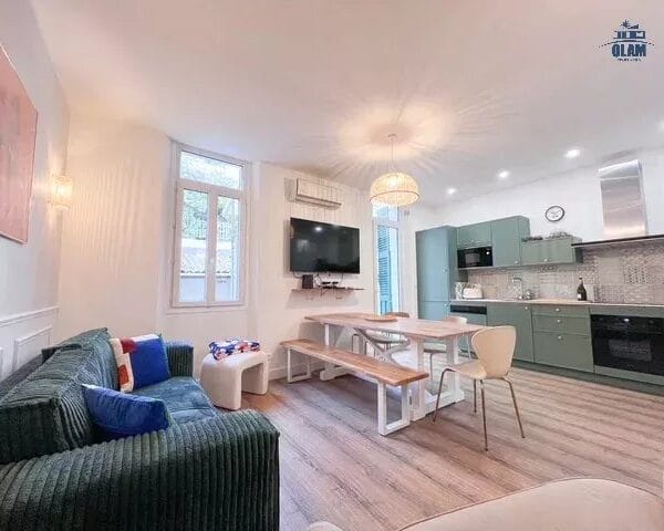 Cannes : charmant appartement, incroyable jardin situé dans le centre ville