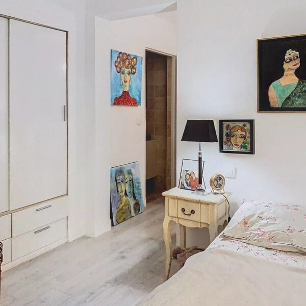 Cannes Tassigny apartments: 2/3 bedroom garden apartment in quiet residence with greenery and adjoining Studio