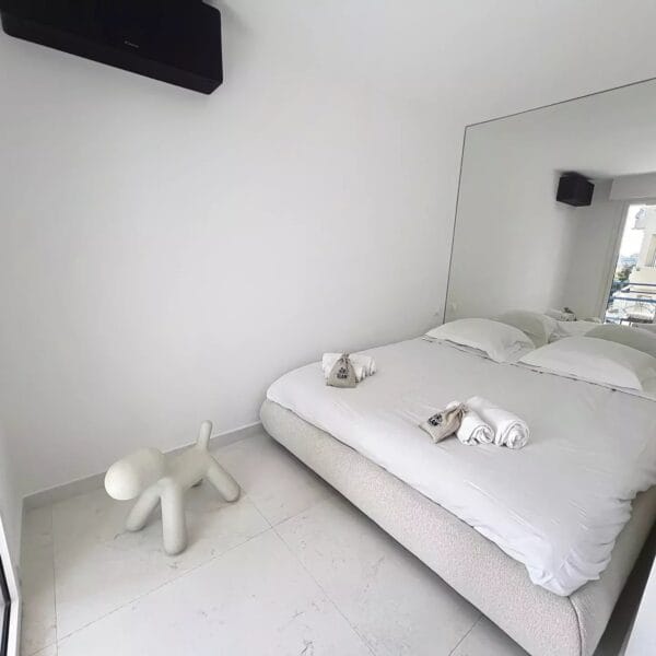Appartement Cannes  avec vue mer imprenable terrasse, proche plages du Midi