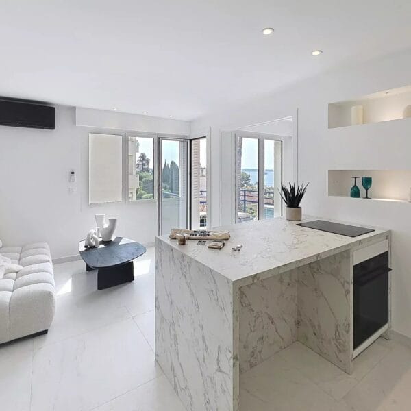 Appartement Cannes  avec vue mer imprenable terrasse, proche plages du Midi