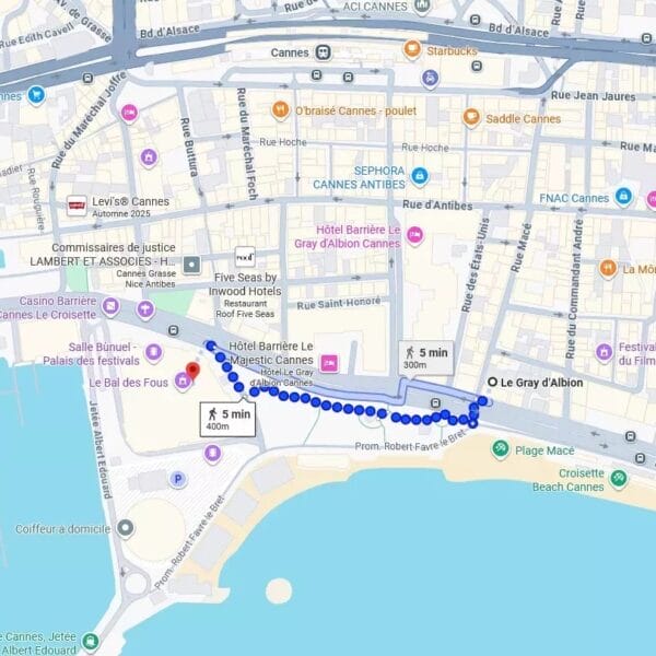 Gray d’Albion – Co Exclusive – Splendid 2BDR apartment with terrace and side sea view