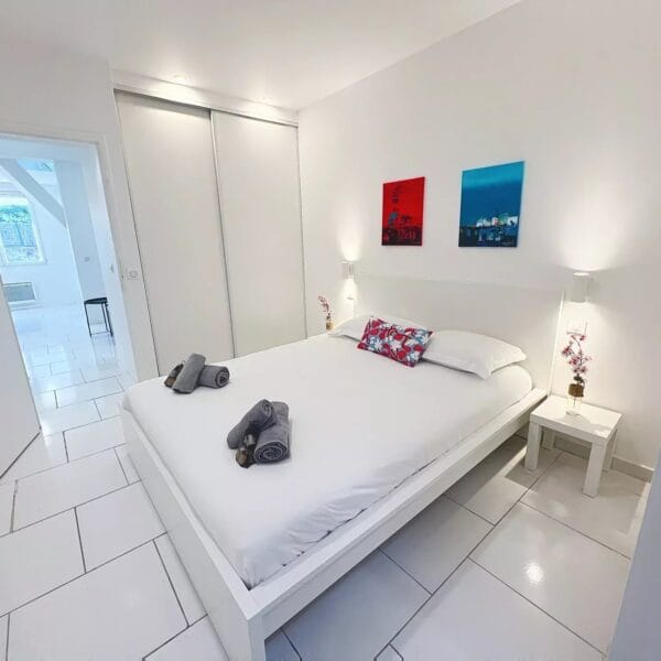 La petite maison blanche au Suquet – Appartement 2 chambres + mezzanine